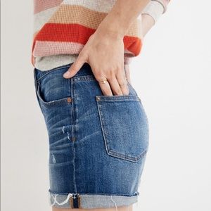 NWT Madewell High Rise Denim Short